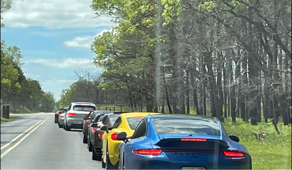 Lansing Driving TourMotor Stadt Region The Porsche Club of America