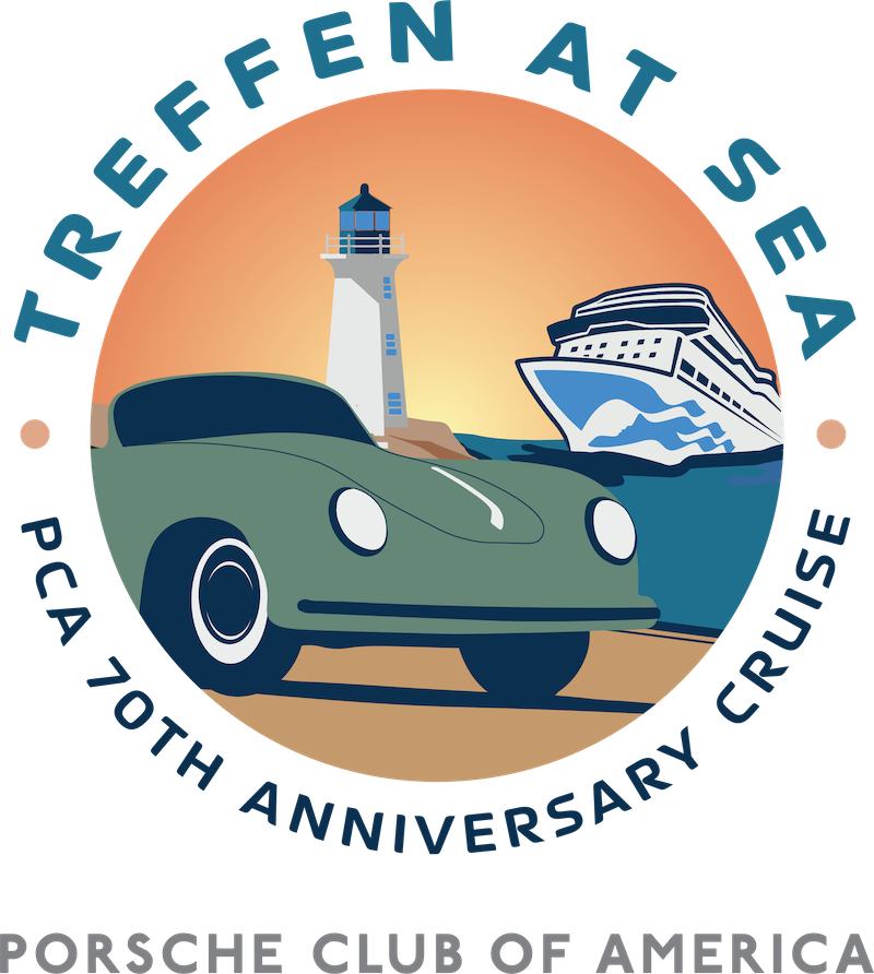 Porsche Club of America Event - Treffen at Sea 2025 - 70th Anniversary Cruise