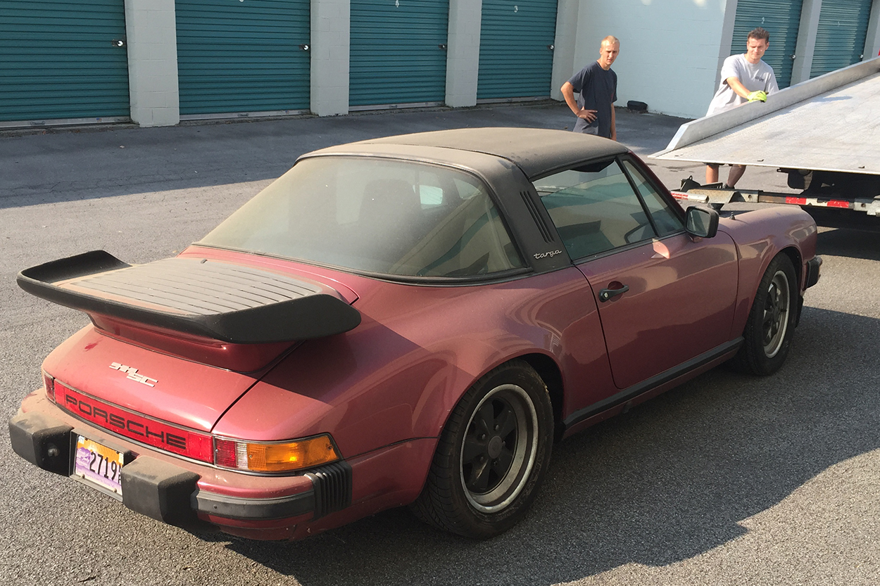 'Barn find' 911 awakened after decade of storage | Porsche ...